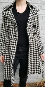 Houndstooth Peacoat OFFERS WELCOME